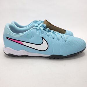 Nike Tiempo Legend 10 Academy TF Size 9.5 Mens Soccer Shoes Blue DV4342-401